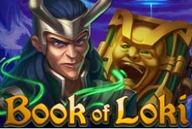 Book of Loki slot logo