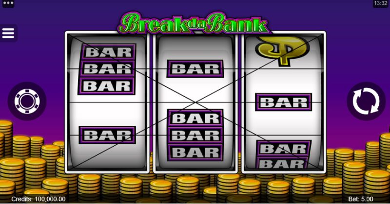 Play in Break Da Bank Slot Online from Games Global for free now | CasinoCanada.com