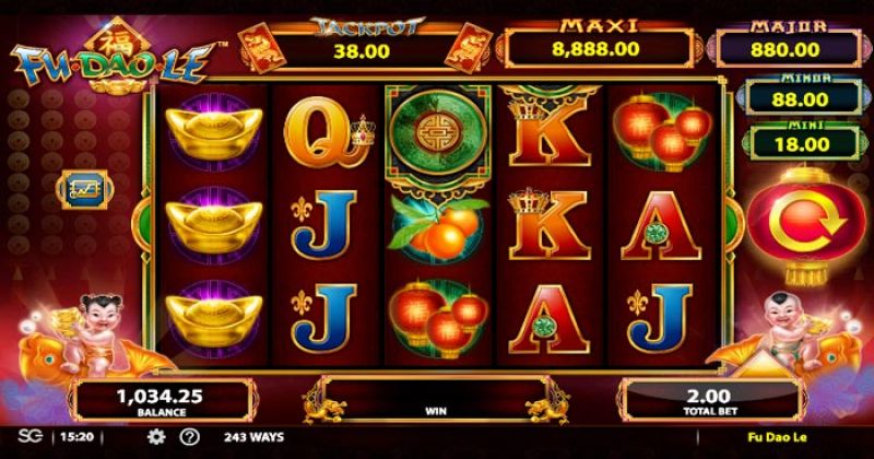 Play in Fu Dao Le Slot Online from Bally for free now | CasinoCanada.com