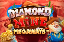 Diamond Mine Online Slot Logo