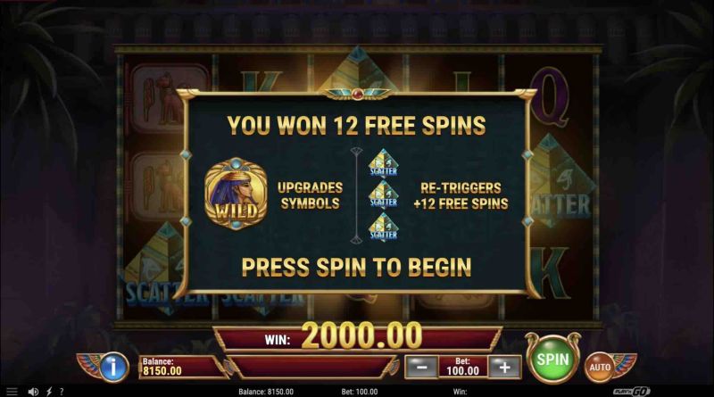 Eye of Atum Slot Bonus Feature