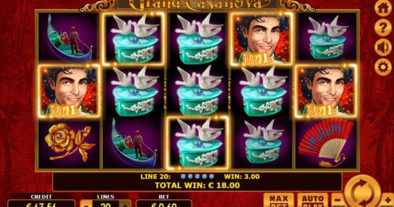 Play in Grand Casanova Slot Online from Amatic for free now | CasinoCanada.com