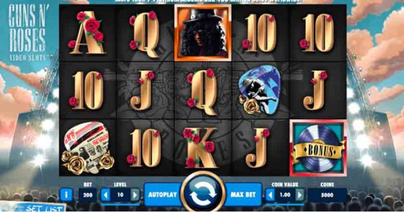Play in Guns N' Roses Slot Online From NetEnt for free now | CasinoCanada.com