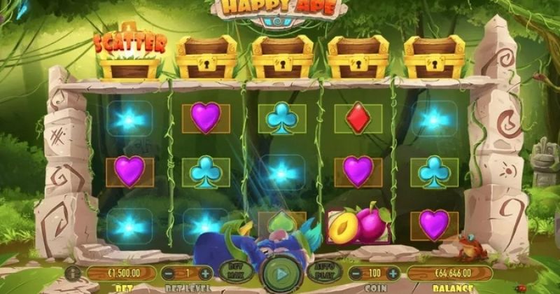 Play in Happy Ape Slot Online from Habanero for free now | CasinoCanada.com