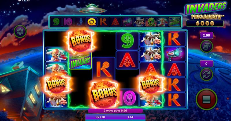 Play in Machine à sous Invaders Megaways de WMS for free now | Casino Canada