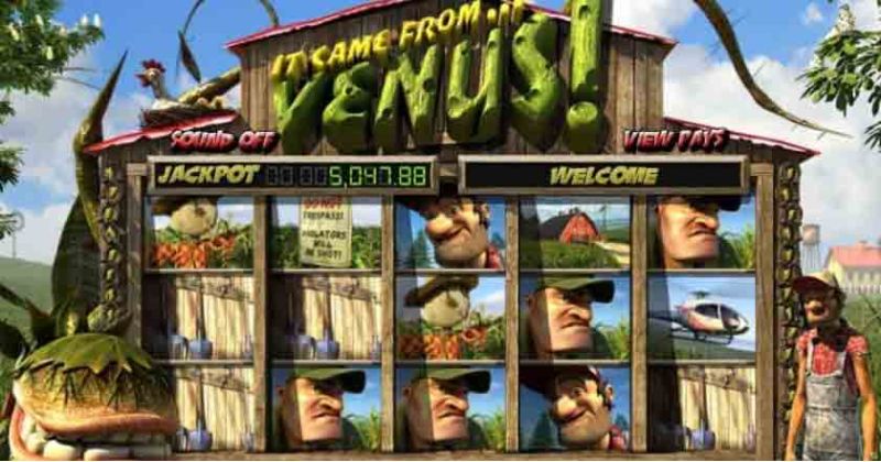 Play in It Came From Venus Slot Online from BetSoft for free now | CasinoCanada.com