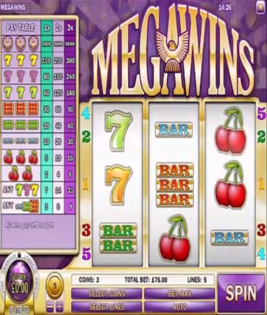 Play in Megawins Slot: Review and Play Online for free now | CasinoCanada.com