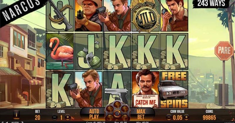 Play in Narcos slot online from NetEnt for free now | CasinoCanada.com