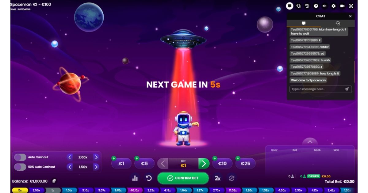 Play Free Spaceman Game