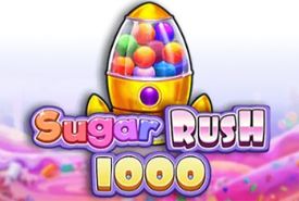 Logo de la machine à sous en ligne Sugar Rush 1000