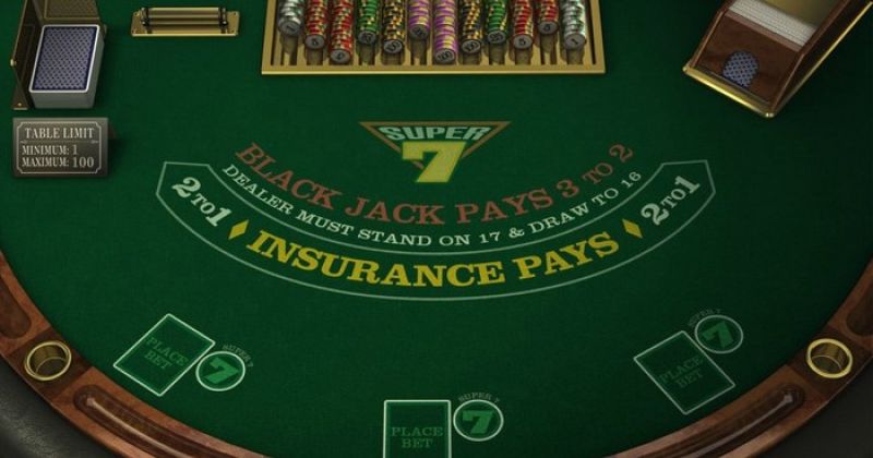 Play in Super 7 Blackjack Slot Online from BetSoft for free now | Casino Canada