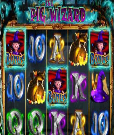 Play in The Pig Wizard Slot: Review and Play Online for free now | CasinoCanada.com