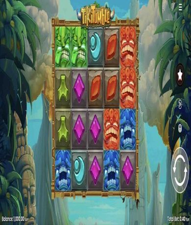 Play in Tiki Tumble Slot By Push Gaming - Review, Free Play in Demo Mode for free now | CasinoCanada.com