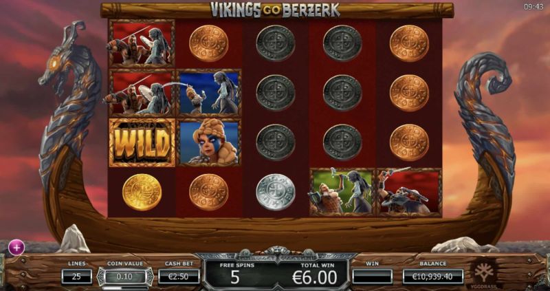 Vikings Go Berzerk Free Spins Mode