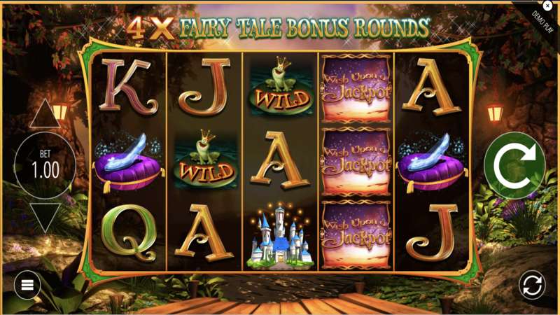 Wish Upon a Jackpot Slot Fairy Tale Bonus Rounds