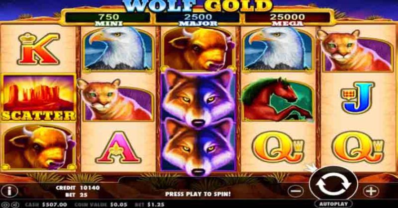 Wolf Gold slot theme
