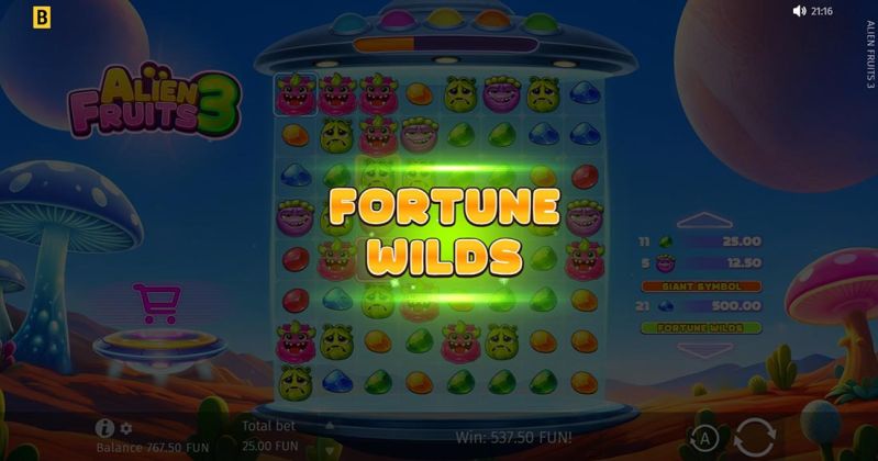 Machine à sous Alien Fruits 3 - Fortune Wilds