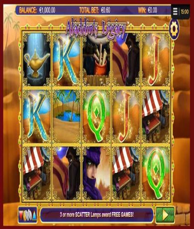 Play in Alladin's Legacy Slot: Review and Play Online for free now | CasinoCanada.com