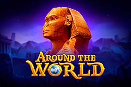 around the world slot logo