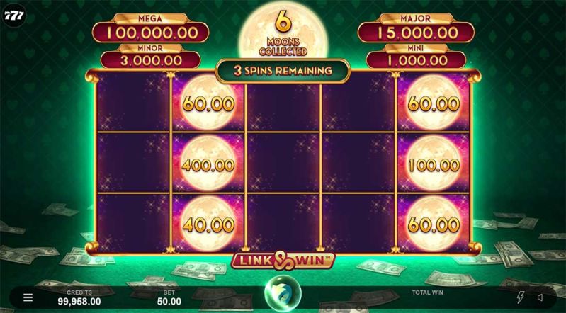 Assassin Moon slot - HyperHold feature