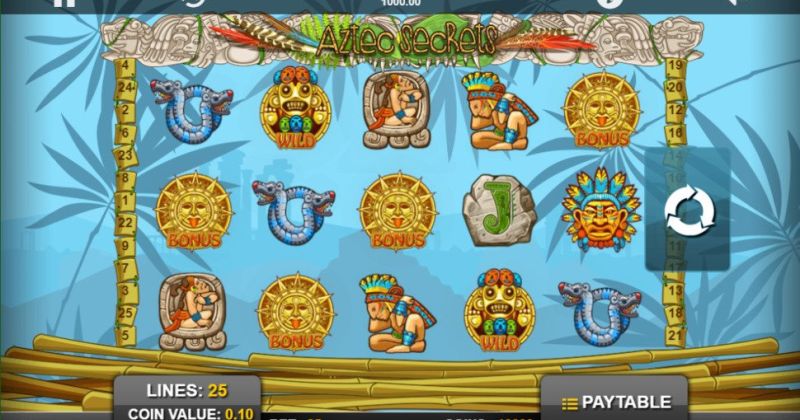 Play in Aztec Secrets Slot Online from 1x2 Gaming for free now | CasinoCanada.com