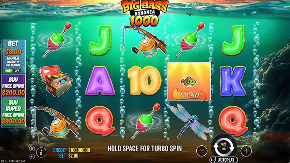 Big Bass Bonanza 1000 - slot theme