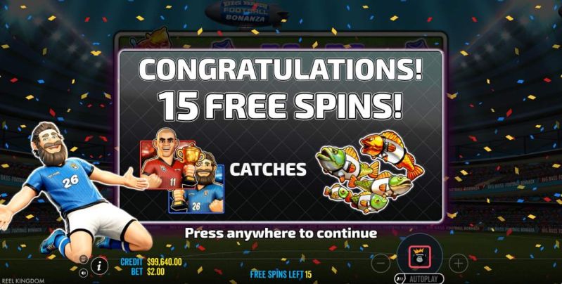 Big Bass Football Bonanza slot - Free Spins