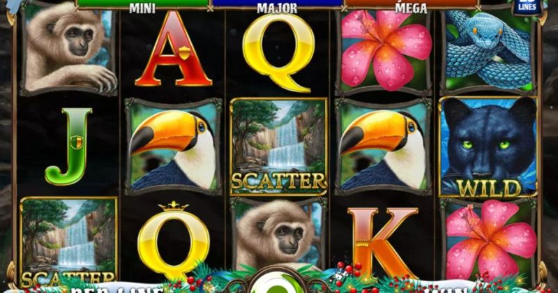 Play in Blue Panther Christmas Edition slot online from Spinomenal for free now | CasinoCanada.com
