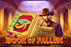 book of fallen slot logo