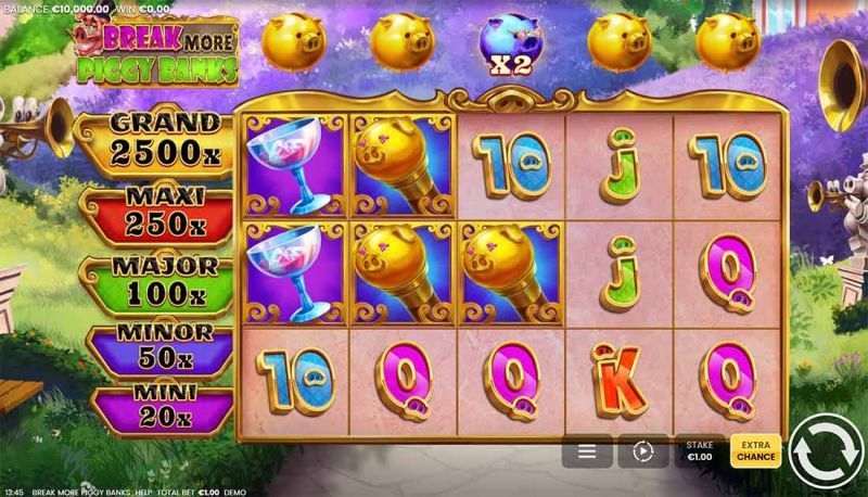 Break More Piggy Banks slot - main theme