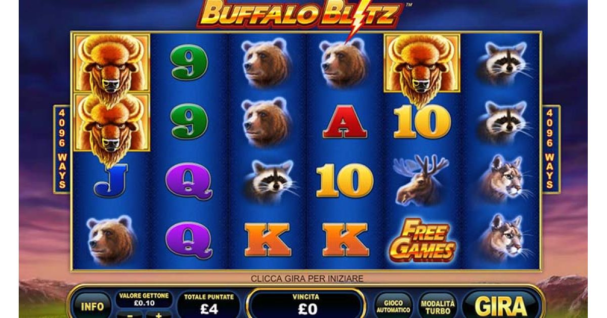 buffalo blitz slots free