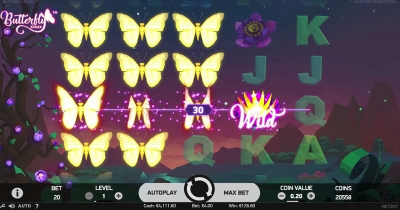 Play in Butterfly Staxx Slot Online from NetEnt for free now | CasinoCanada.com