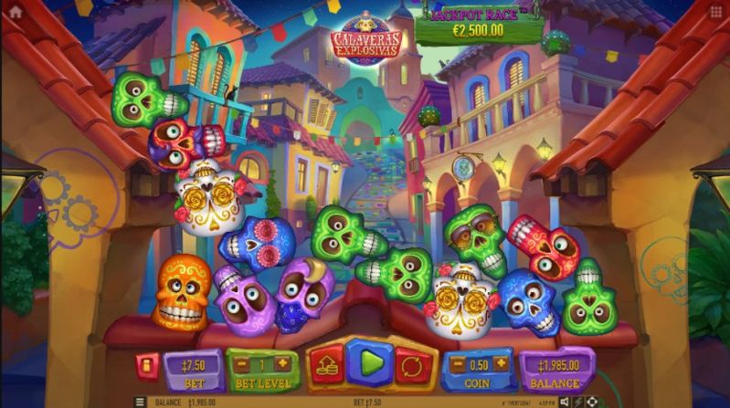 Calaveras Explosivas Slot Preview