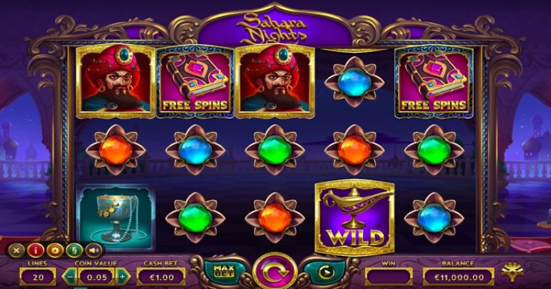 Play in Sahara Nights Slot Online from Yggdrasil for free now | Casino Canada