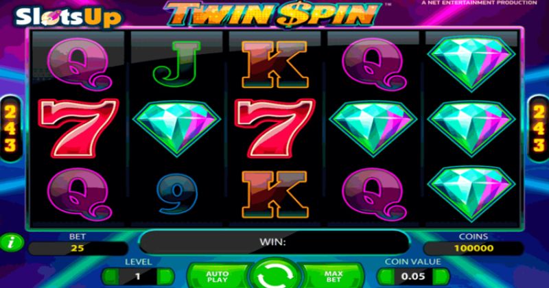 Play in Twin Spin Slot Online from NetEnt for free now | CasinoCanada.com