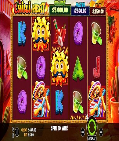 Play in Chilli Heat Slot: Review and Play Online for free now | CasinoCanada.com