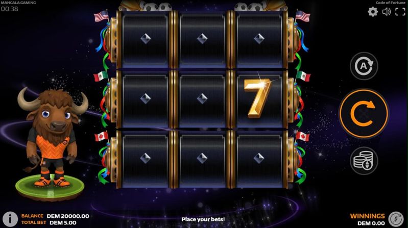 Code of Fortune slot - main theme