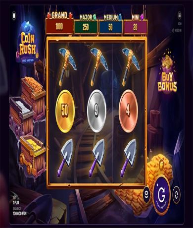 Play in Coin Rush by Galaxsys – Review, Free Play in Demo Mode for free now | CasinoCanada.com