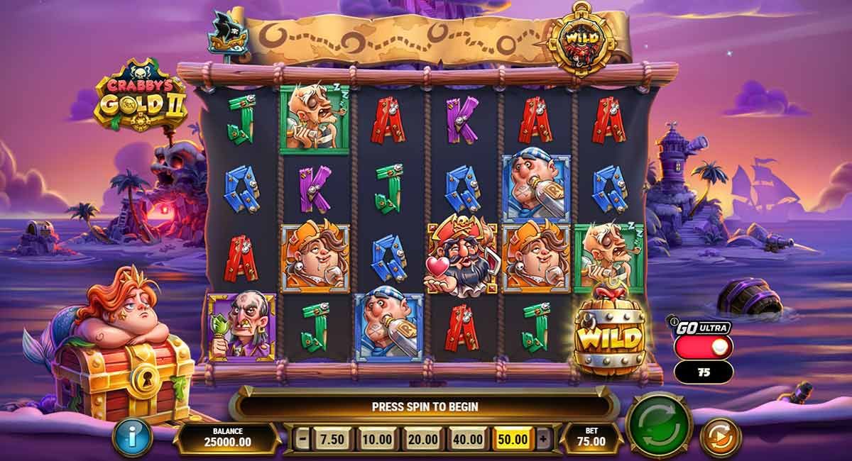 Machine à sous Crabby’s Gold 2 - Thème principal