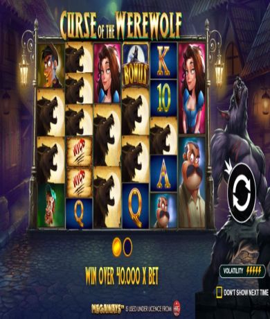 Play in Curse of the Werewolf Megaways Slot: Review and Play Online for free now | CasinoCanada.com