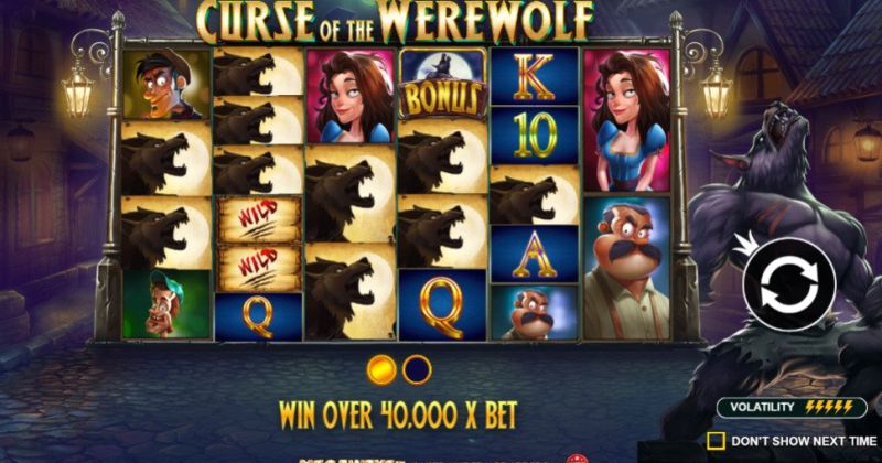 Play in Curse of the Werewolf Megaways Slot Online from Pragmatic Play for free now | CasinoCanada.com