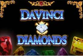 Da Vinci Diamonds Online Slot Logo