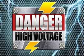 Danger High Voltage Online Slot Logo