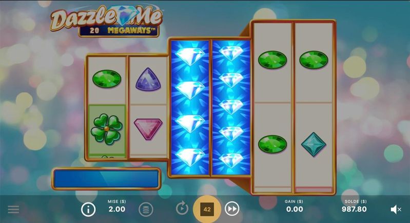 Dazzle Me Megaways Bonus Feature