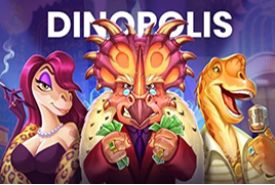 Dinopolis Online Slot Logo