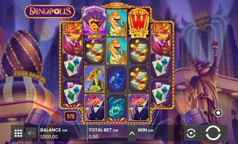 Dinopolis Online Slot - main theme