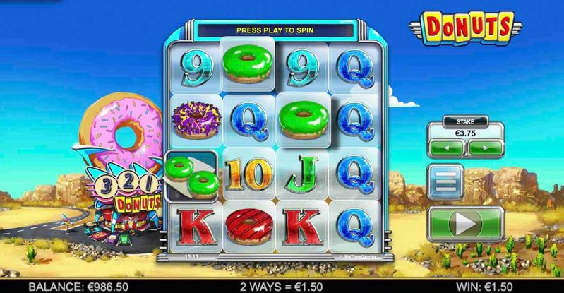 Donuts Slot - free spins mode