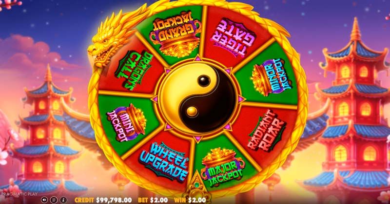 Bonus de Roue dragon tiger fortunes