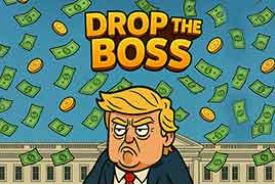Drop The Boss Slot Logo