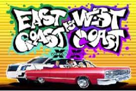 East Coast vs West Coast Slot Logo